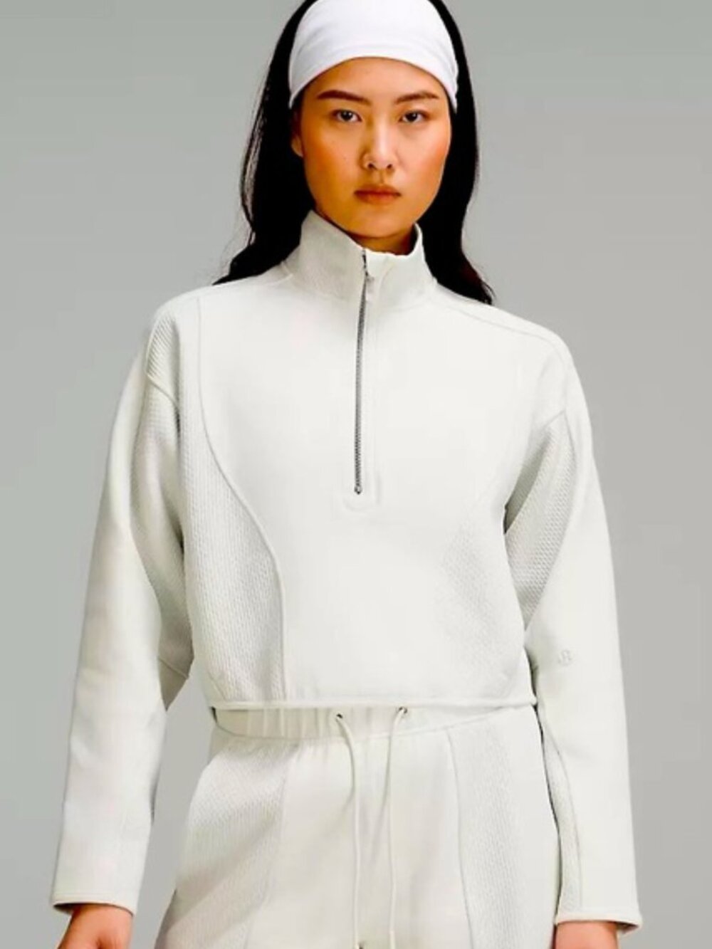 Lululemon Mixed Fabric Half-Zip Pullover | Size M